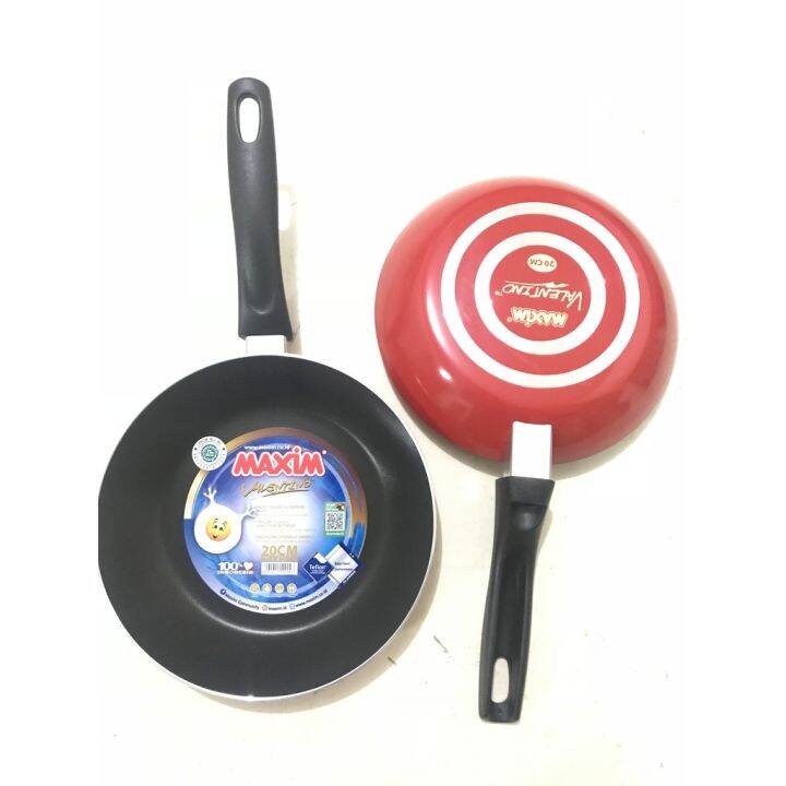 Maxim Valentino Frypan Wajan Teflon Maxim 20cm Lazada Indonesia