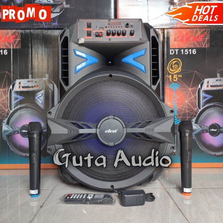 Speaker Portable Inch Dat Dt Original Lazada Indonesia