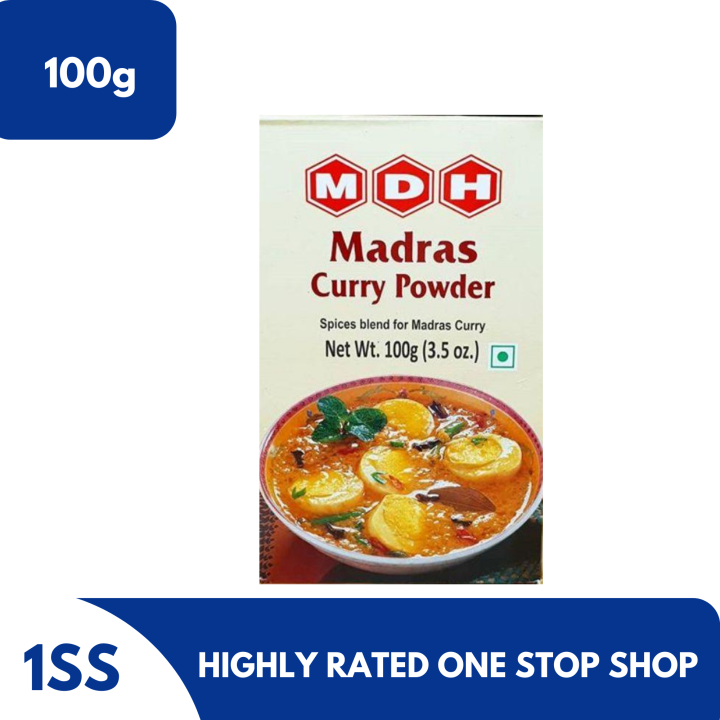 MDH Madras Curry Powder Spices Blend For Madras Curry 100g Lazada PH