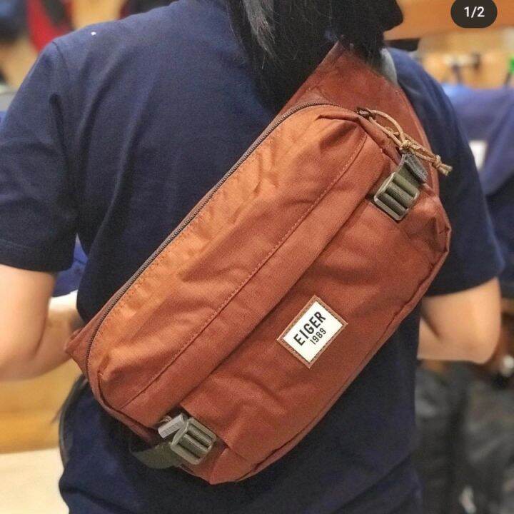 Tas Pinggang Eiger Sender 3 0 Shoulder Waist Teracota Lazada Indonesia