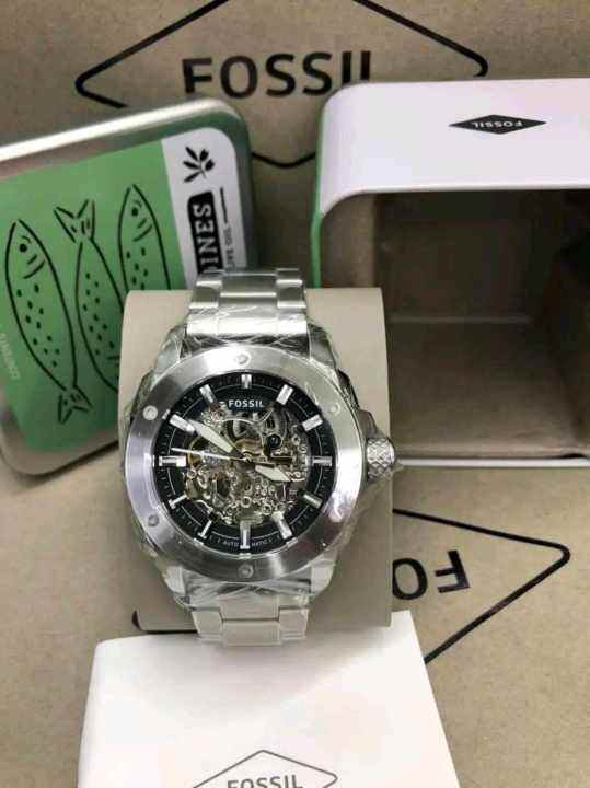 Fossil Men S Me Modern Machine Automatic Stainless Steel Watch