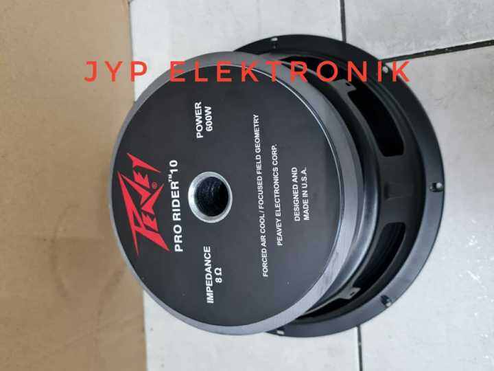 KOMPONEN SPEAKER PEAVEY PRO RIDER 10 INCH 600 WATT Lazada Indonesia