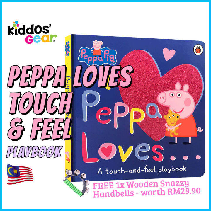 Peppa Loves A Touch And Feel Playbook Peppa Pig Lazada