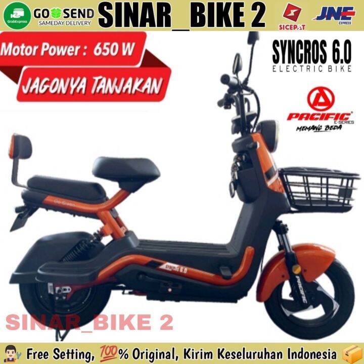 Promo Spesial Sepeda Listrik Pacific Syncros Watt Ah