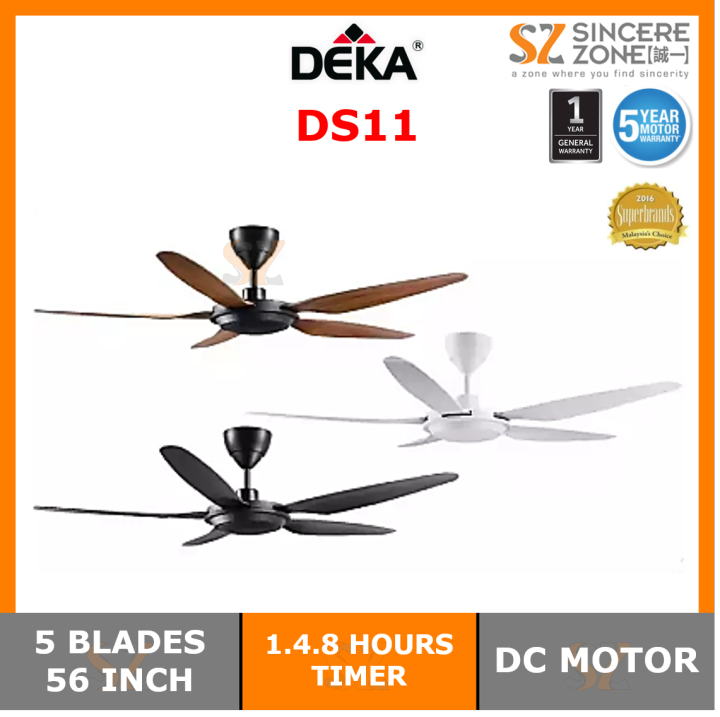 2022 NEW MODEL DEKA DS11 56 5 Blades DC Motor Remote Control Ceiling