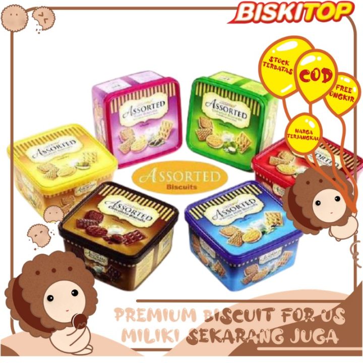 Biskitop Pvc Aneka Rasa Ember Kotak Gr Biskuit Lebaran Premium