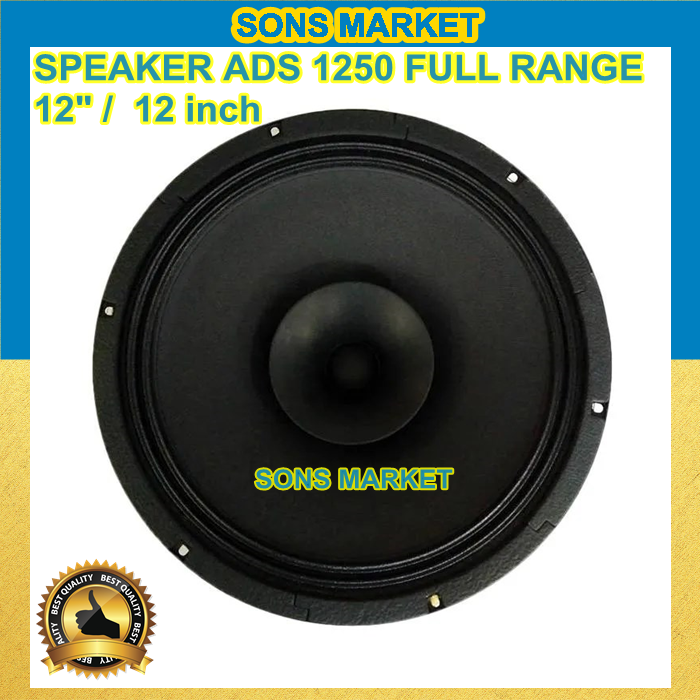 SPEAKER ADS 12inch 12 Inch FULL RANGE 1250 WOOFER ADS 12 Inch Lazada