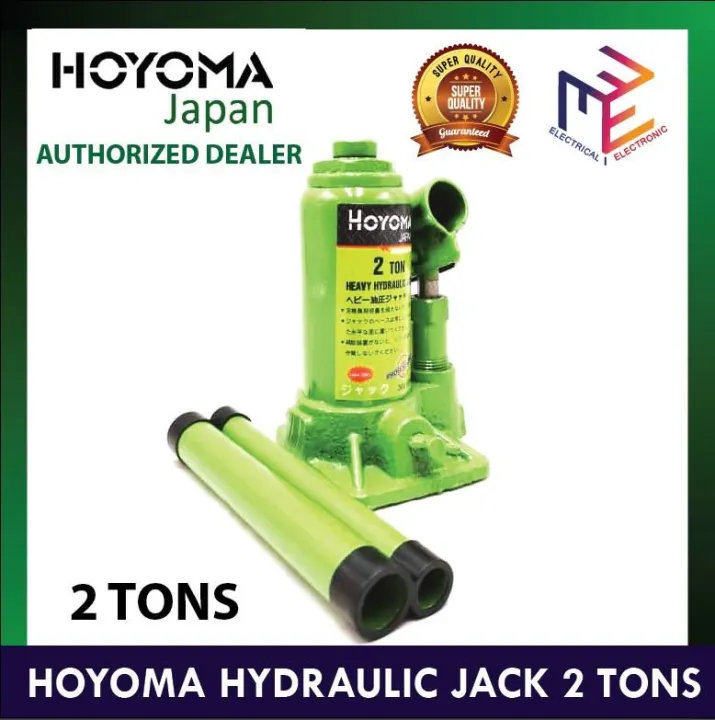 Hoyoma By Winland Extra Heavy Duty Bottle Type Hydraulic Jack Tons