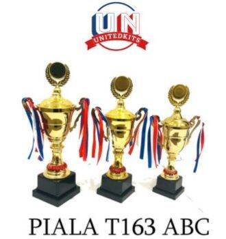 PIALA GOLD T163 ABC SET TROPI TROPHY CHAMPION SET 1 2 3 UNITEDKITS