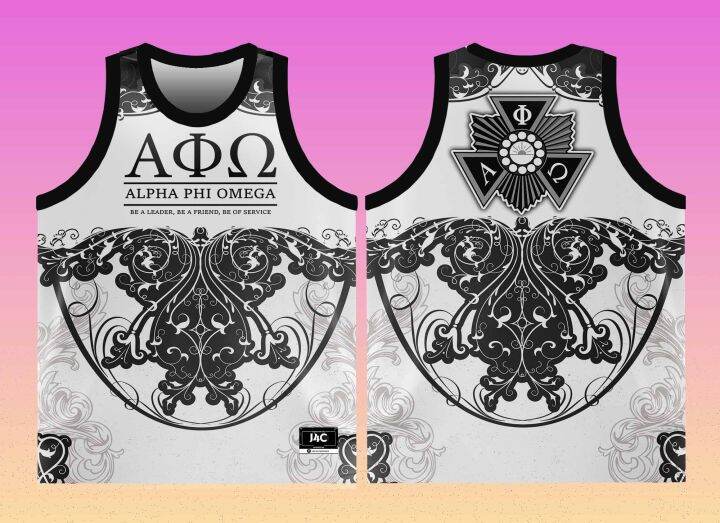 ALPHA PHI OMEGA APO FRATERNITY FULL SUBLIMATION HIGH QUALITY SANDO