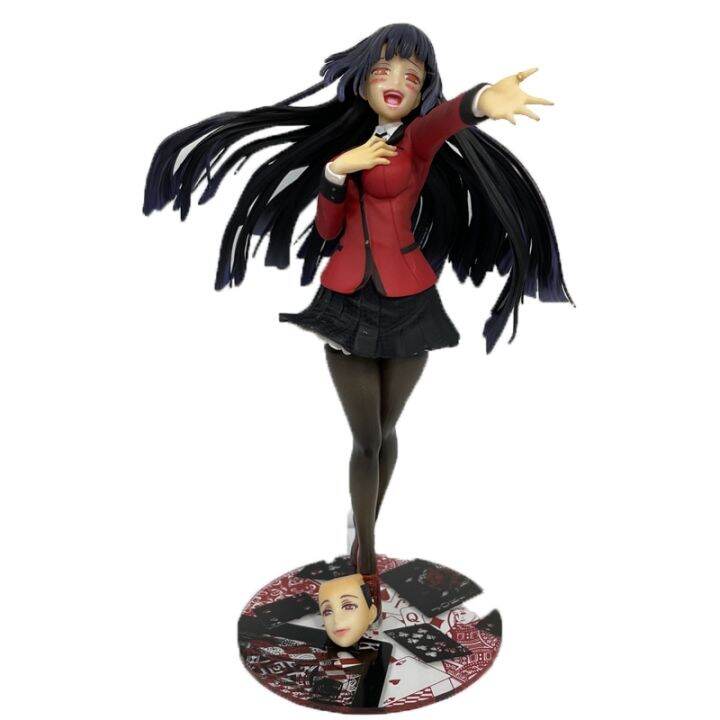 22Cm Japanese Kakegurui Figure Yumeko Jabami Anime Action Figures Toy