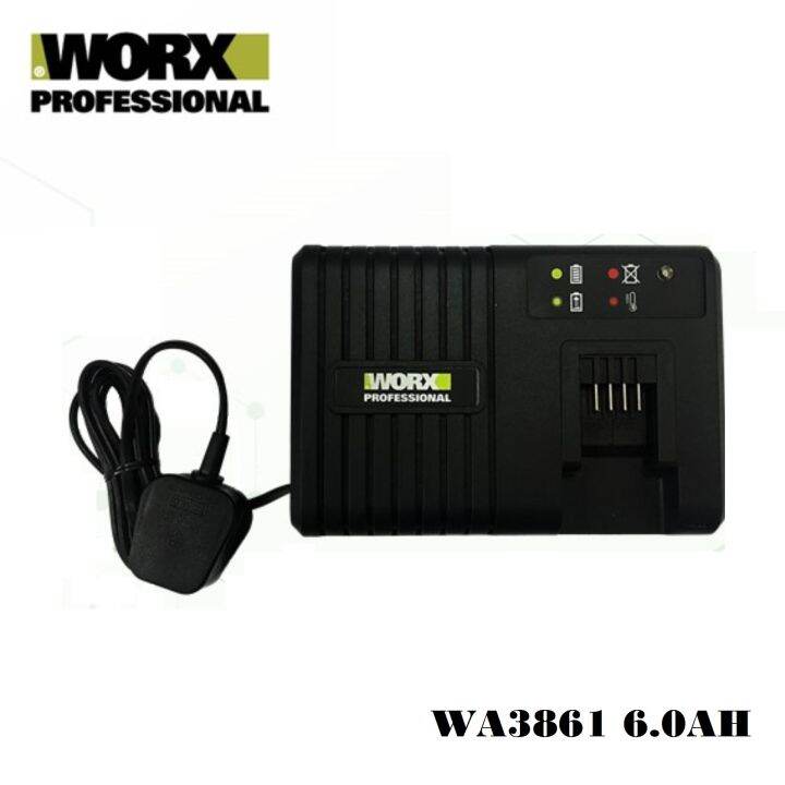 WORX WA3851 20V Lithium Fast Charger 1 Hour Charger Lazada