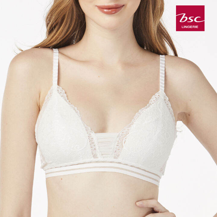 BSC lingerie ชดชนในบรา NONWIRE บรารปแบบไมมโครง BB3503 Lazada