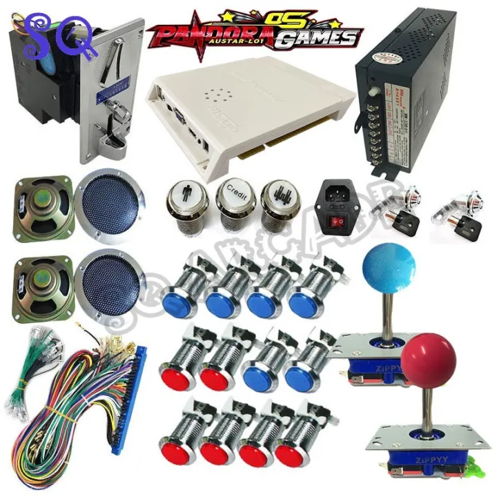 D Arcade Pandora Games Os In Diy Kit Jamma Game Box Joystick