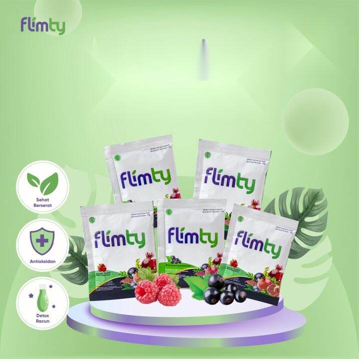 Flimty Fiber Travel Pack 5 Sachet Cobain Dulu Lazada Indonesia