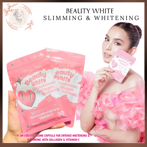 READY STOCK 1 YOU GLOW BABE 4in1 BEAUTY WHITE Intense Whitening