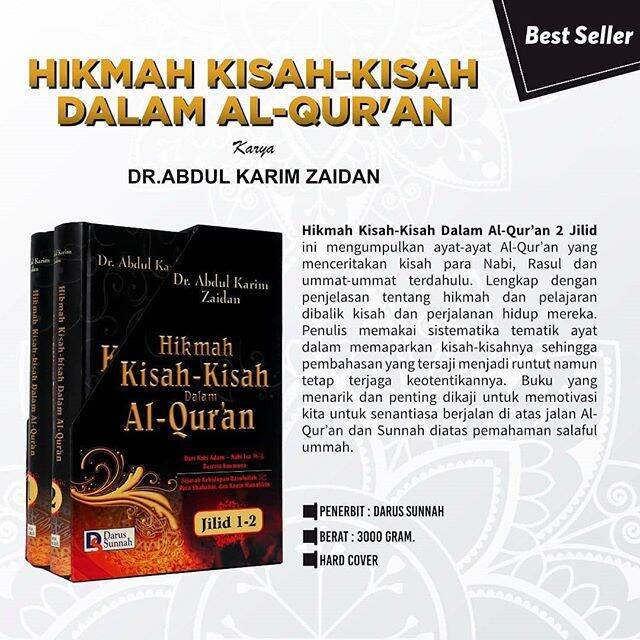 Hikmah Kisah Kisah Dalam Al Quran Best Seller Buku Kisah Islami Buku