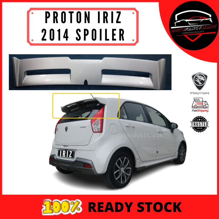 Proton Iriz Abs Oem Rear Spoiler With Paint Buat Malaysia