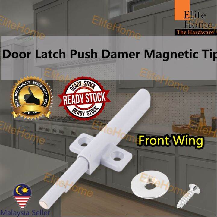 EliteHome 1 Pcs 10mm Cupboard Cabinet Drawer Closet Door Latch Push