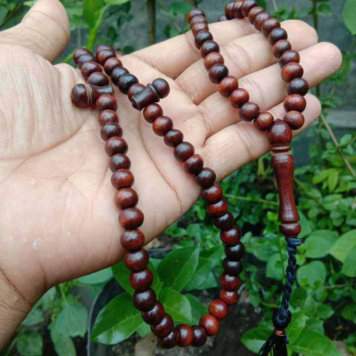 Tasbih Stigi Laut Mm Tasbih Kayu Setigi Butir Lazada Indonesia