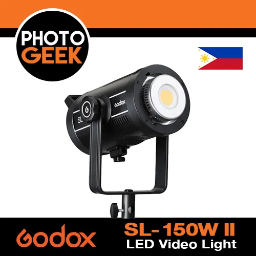 Photo Geek Godox SL150W II LED Video Light SL150W Daylight Balanced