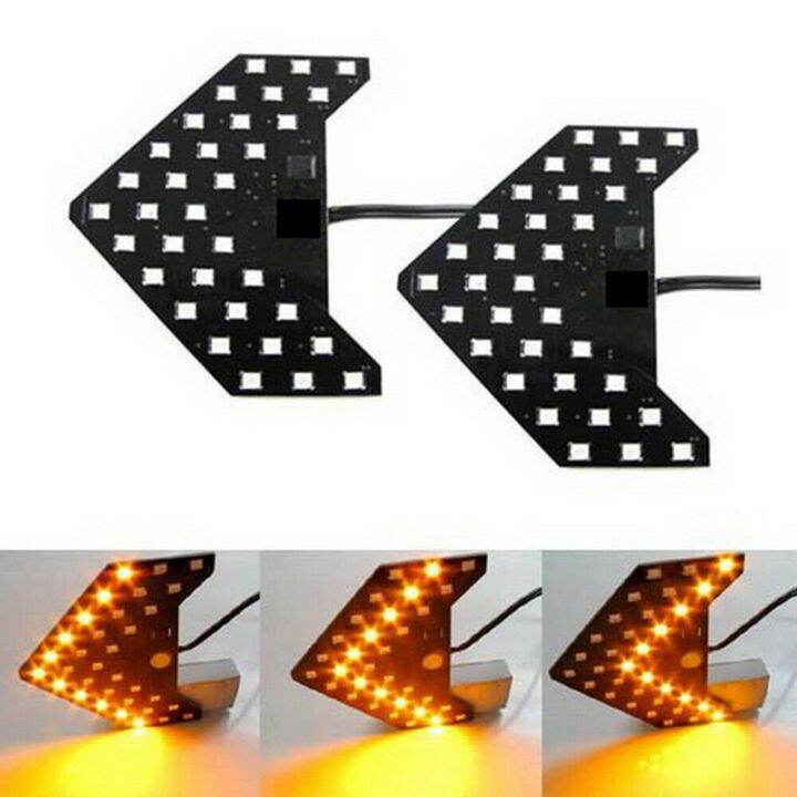 Pcs Smd Sequential Led Arrows For Car Side Mirror Turn Signal