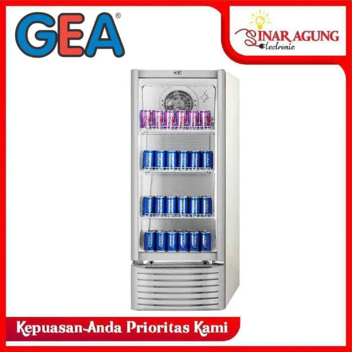 GEA SHOWCASE 222 LITER 4 RAK EXPO 30FC EXPO 30FC GARANSI RESMI