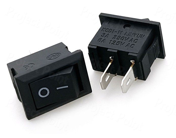 Kcd Pin Switch On Off Power Switches A Spst High Quality Pin