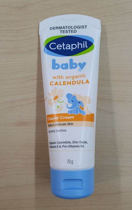 Cetaphil Baby Diaper Cream With Organic Calendula 70g Lazada