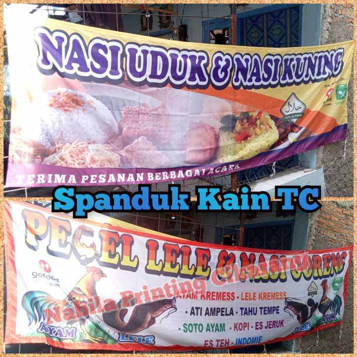 Spanduk Kain Pecel Lele Seafood Sari Laut Lalapan Desain Gratis Desain