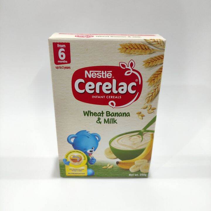 CERELAC Wheat Banana Milk 250g Lazada PH