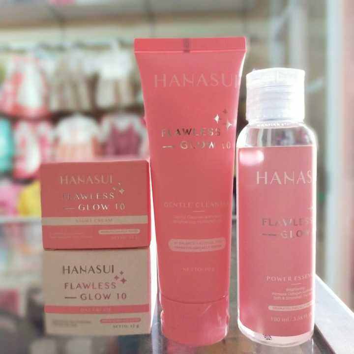 Paket Hanasui Flawless Glow Lazada Indonesia