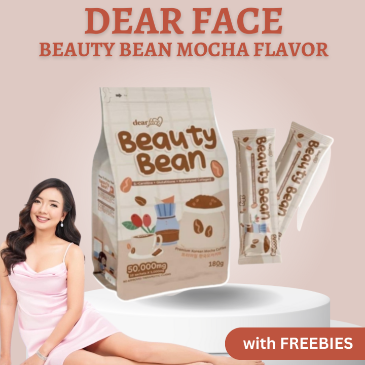 Beauty Bean Mocha Flavor Dear Face Beauty Bean Premium Korean Mocha