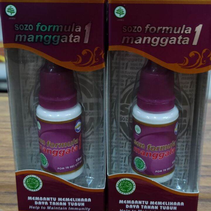 Soman Sozo Formula Manggata 1 Tetes 15 Ml Lazada Indonesia