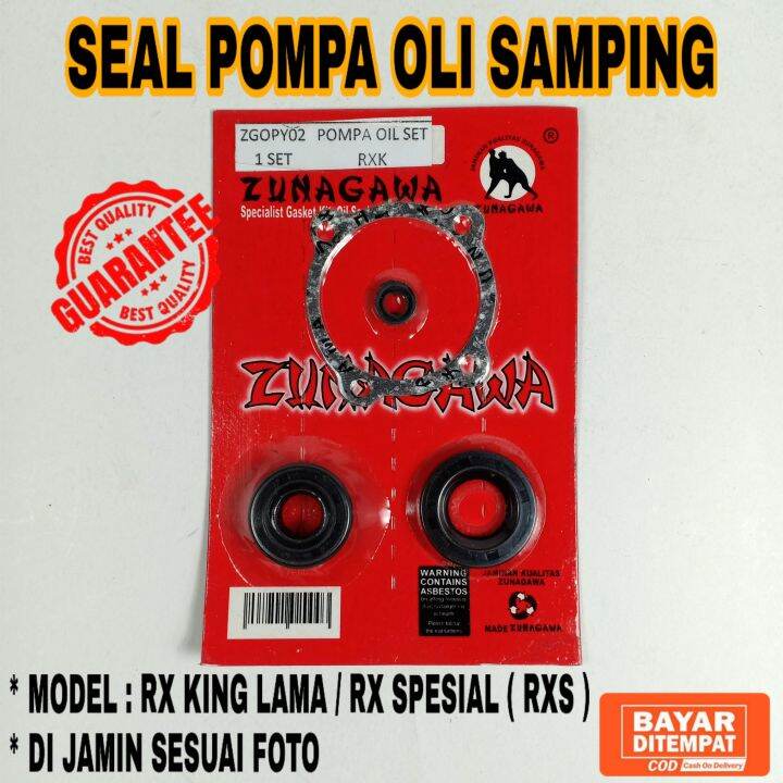 Seal Pompa Oli Samping Rx King Lama Rxs Lazada Indonesia