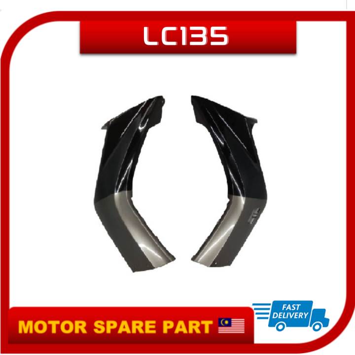 Yamaha Lc V Legshield Set Leg Shield Kepak Side Cover Tepi Kiri