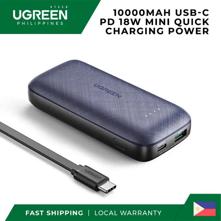 Ugreen Powerbank Mah Usb C Pd W Portable Charger Mini Fast