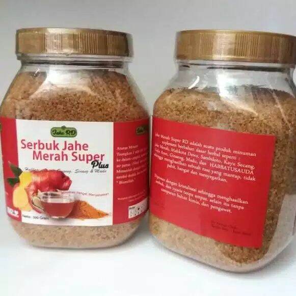 Syndrome Serbuk Jahe Merah Super RD 330 Gram Jahe Merah Plus Madu