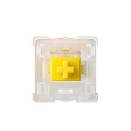 Gateron Milky Yellow PRO Linear Mechanical Switch Factory Lubed 10pcs