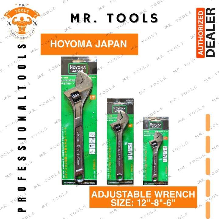 Hoyoma Japan Original Adjustable Wrench Sizes Lazada Ph