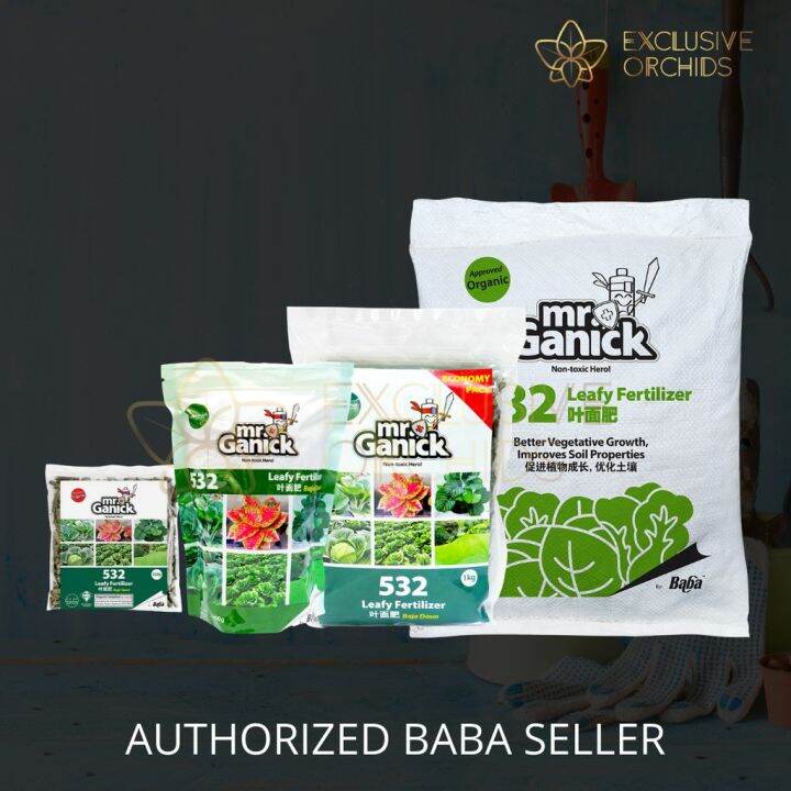 Baba Mr Ganick Organic Leafy Fertilizerfertilizer Lazada