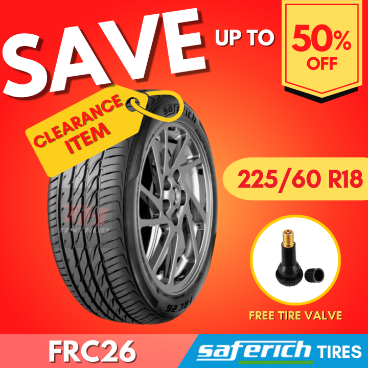 SAFERICH Tires FRC26 225 60 R18 Lazada PH