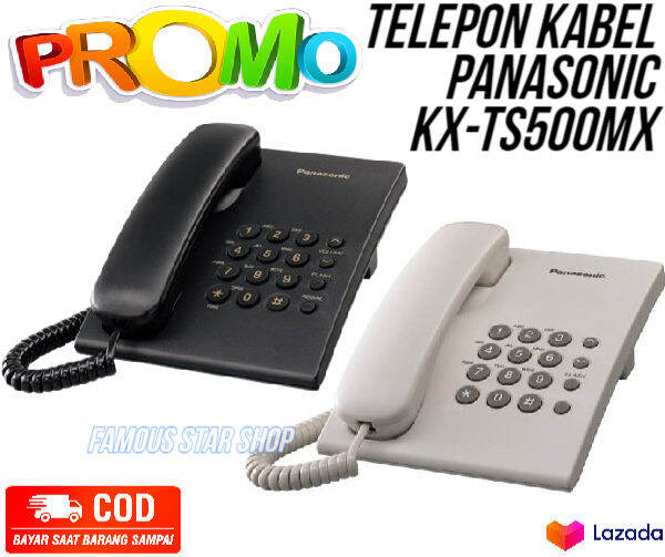 Pesawat Telepon Kabel Panasonic Kx Ts Mx Pesawat Telepon Kabel