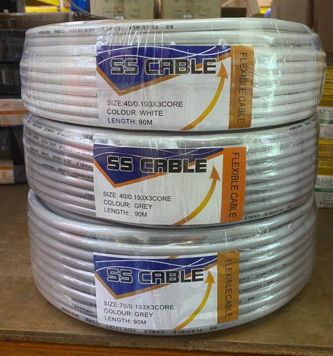 SS Flexible Wire 3C X 40 0 193MM 70 0 193MM 100 Pure Full Copper