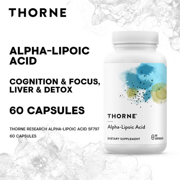 Thorne Research Alpha Lipoic Acid Kapsul Lazada Indonesia