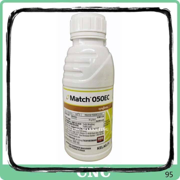 100 Original 500ML Match 050 Syngenta Lufenuron 5 36 Racun Serangga