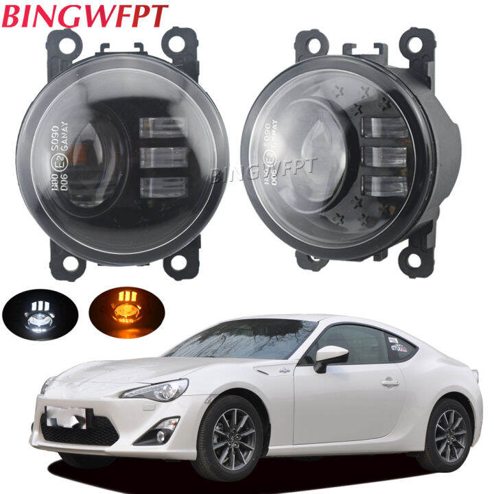 Pieces Car Front Bumper Fog Light For Toyota Gt Led Fog Lamp