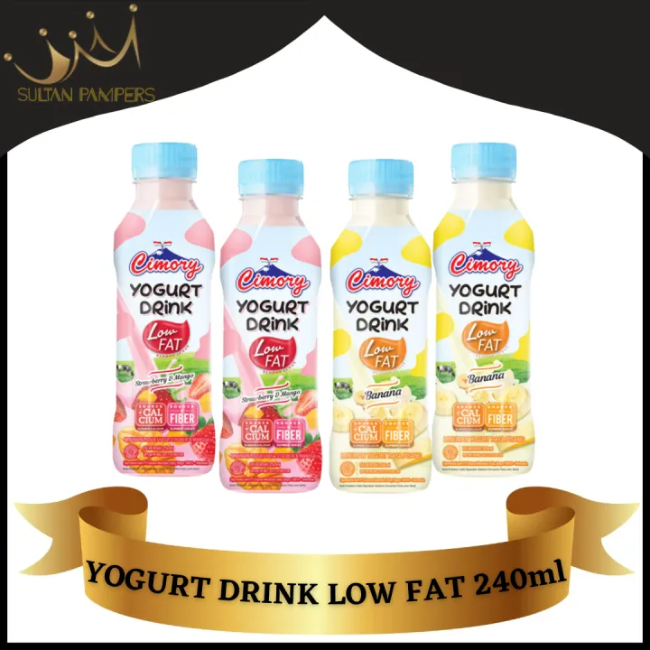 CIMORY DRINK YOGURT LOW FAT 250ML STRAWBERRY MANGO BANANA Sultan