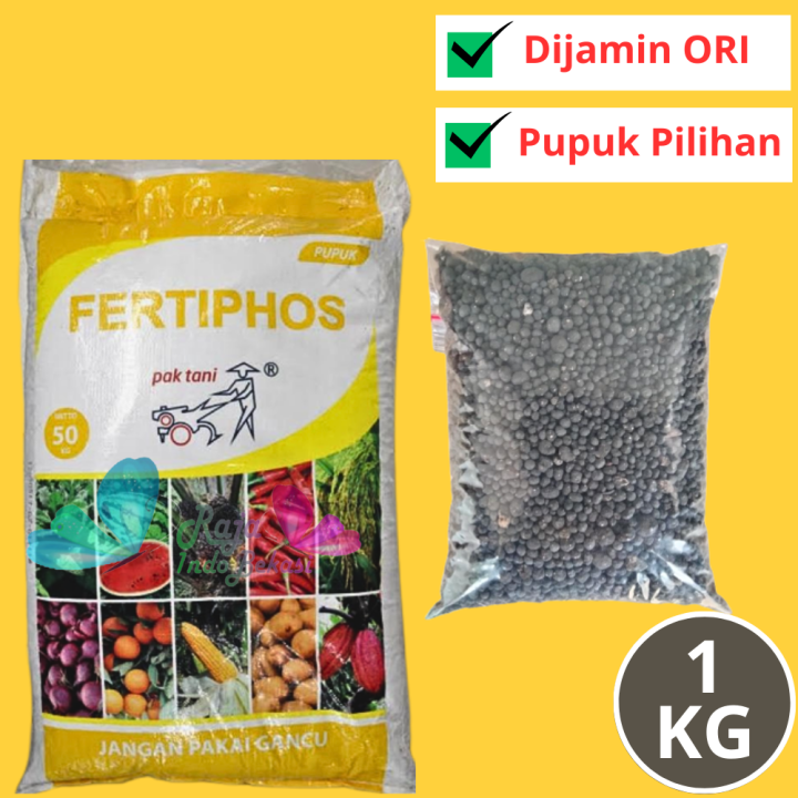 ORI PUPUK FERTIPHOS TSP HITAM PAK TANI REPACK 1 KG Lazada Indonesia