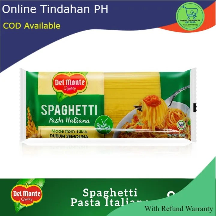 NEW Del Monte Spaghetti Pasta Italiana 900g Lazada PH